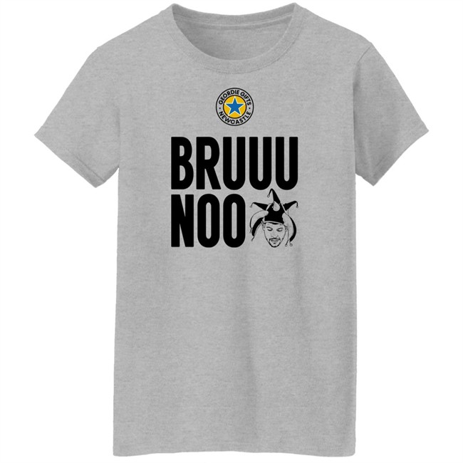 Geordie Gifts Bruuunoo Bruno T Shirt NUFC Geordie Gifts Bruuunoo Bruno T Shirt NUFC