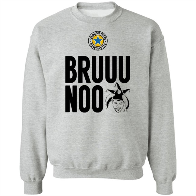 Geordie Gifts Bruuunoo Bruno T Shirt NUFC Geordie Gifts Bruuunoo Bruno T Shirt NUFC