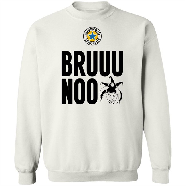 Geordie Gifts Bruuunoo Bruno T Shirt NUFC Geordie Gifts Bruuunoo Bruno T Shirt NUFC