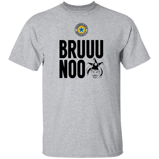 Geordie Gifts Bruuunoo Bruno T Shirt NUFC Geordie Gifts Bruuunoo Bruno T Shirt NUFC
