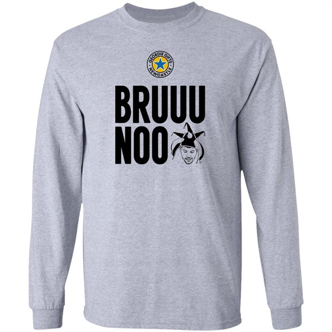 Geordie Gifts Bruuunoo Bruno T Shirt NUFC Geordie Gifts Bruuunoo Bruno T Shirt NUFC