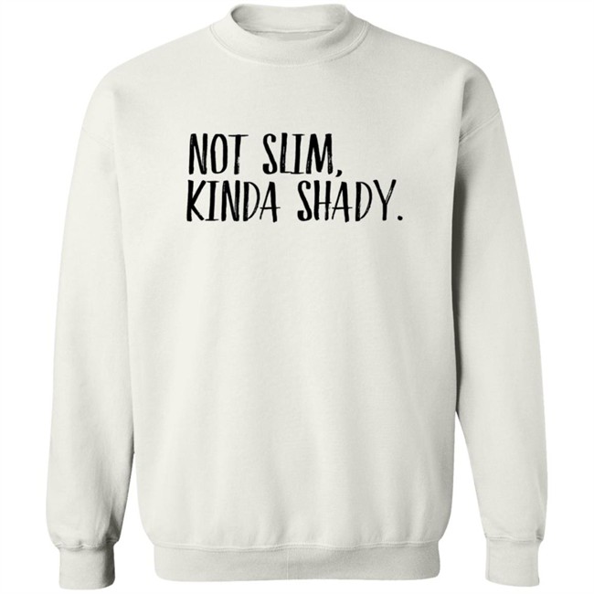 Zulily Cherryloom Heather Gray Not Slim Kinda Shady Sweatshirt Zulily Cherryloom Heather Gray Not Slim Kinda Shady Sweatshirt