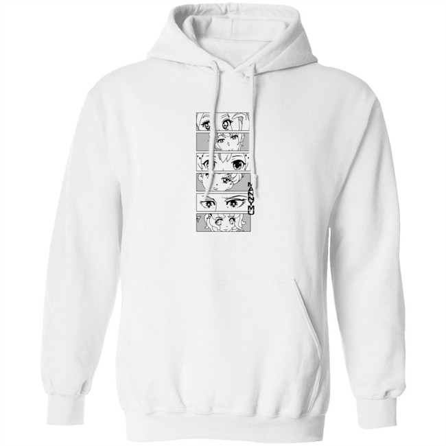 Fanjoy Manny Mua Anime White Hoodie Sweatshirt