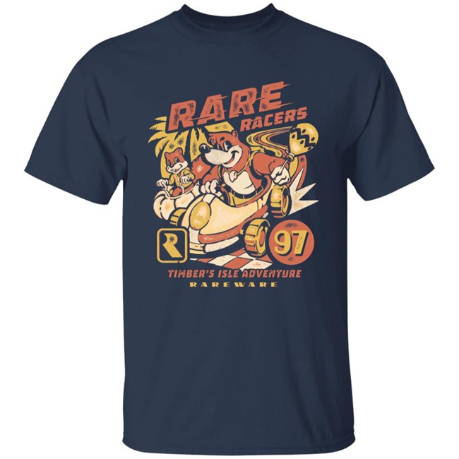 Fangamer Store Rare Racers Timber's Isle Adventure Rareware Shirt DK Vine