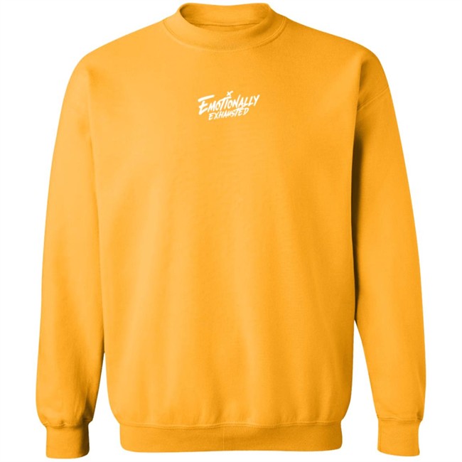 Philip Defranco Merch Store Shop Emotionally Exhausted Peach Pastel Hoodie Philip Defranco Merch Store Shop Emotionally Exhausted Peach Pastel Hoodie