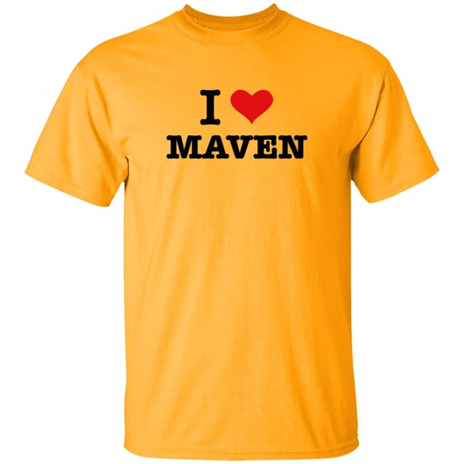 Pro Wrestling Tees I Love Maven T Shirt Pro Wrestling Tees I Love Maven T Shirt