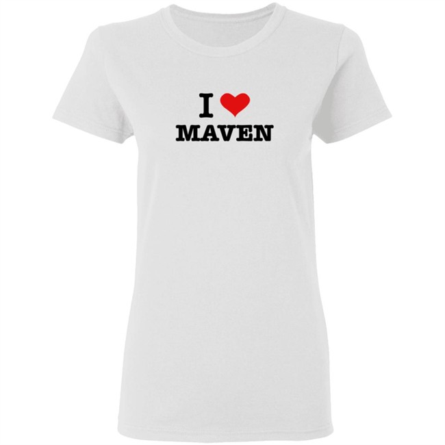 Pro Wrestling Tees I Love Maven T Shirt Pro Wrestling Tees I Love Maven T Shirt