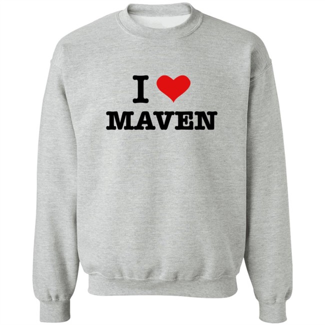 Pro Wrestling Tees I Love Maven T Shirt Pro Wrestling Tees I Love Maven T Shirt
