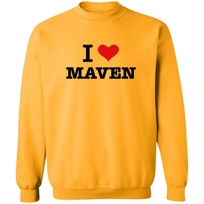 Pro Wrestling Tees I Love Maven T Shirt Pro Wrestling Tees I Love Maven T Shirt