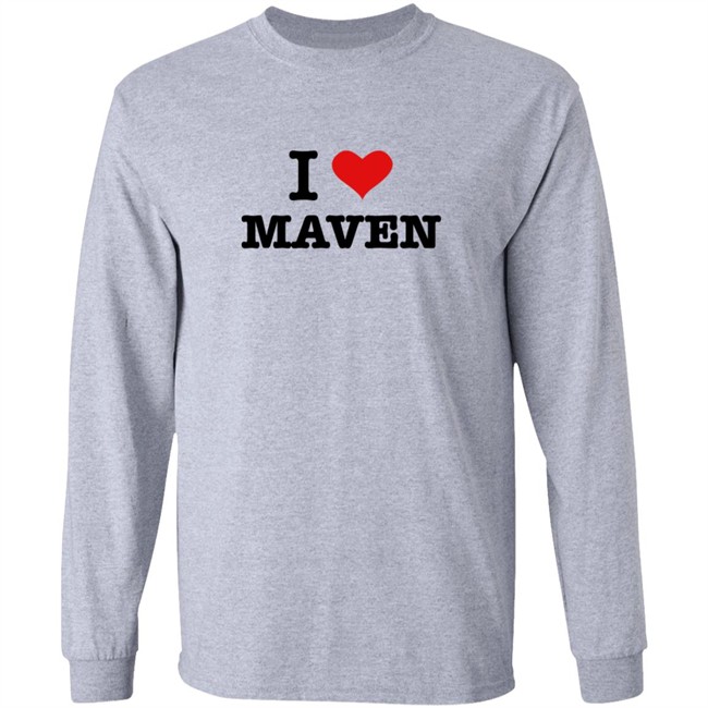 Pro Wrestling Tees I Love Maven T Shirt Pro Wrestling Tees I Love Maven T Shirt