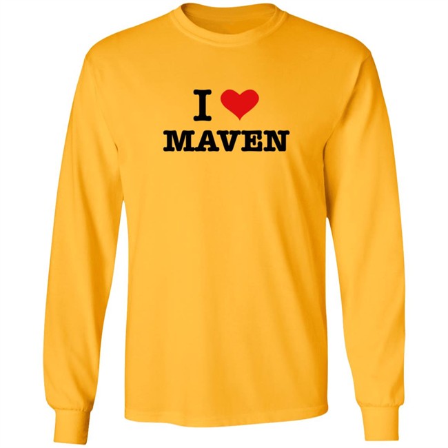 Pro Wrestling Tees I Love Maven T Shirt Pro Wrestling Tees I Love Maven T Shirt