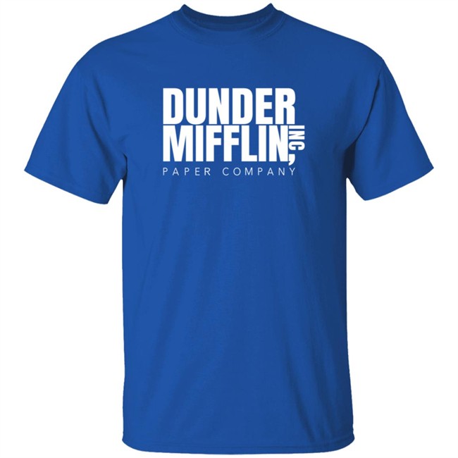 Office Ladies Merch Dunder Mifflin Paper Company T Shirt