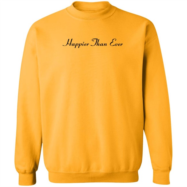Billie Eilish Merch Store Shop Happier Than Ever Hoodie, Hooded Sweatshirt Billie Eilish Merch Store Shop Happier Than Ever Hoodie, Hooded Sweatshirt