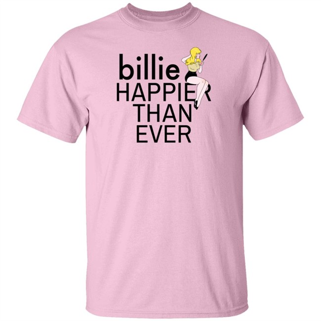 Billie Eilish Merch Store Shop Pretty Boy T Shirt