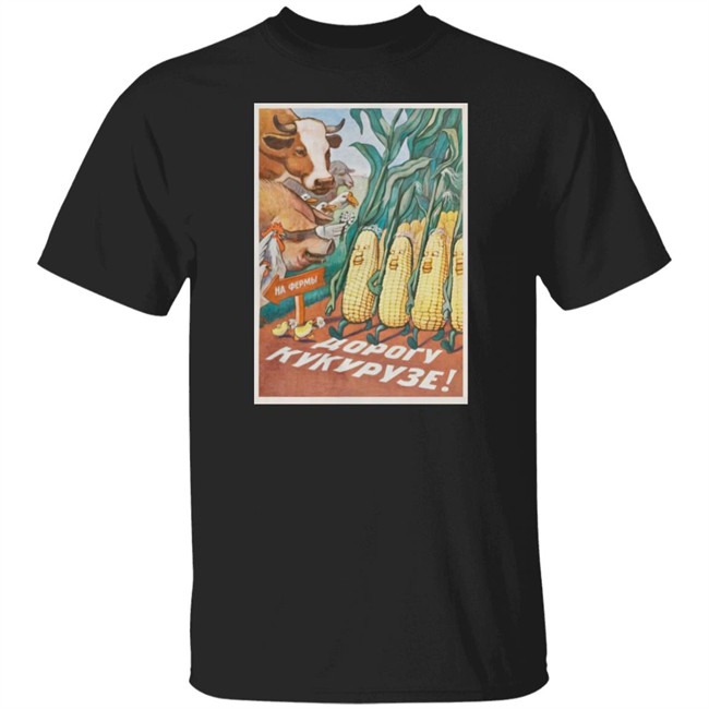 Stratonaut Shop Merch Soviet Corn Shirt Make Way For Corn
