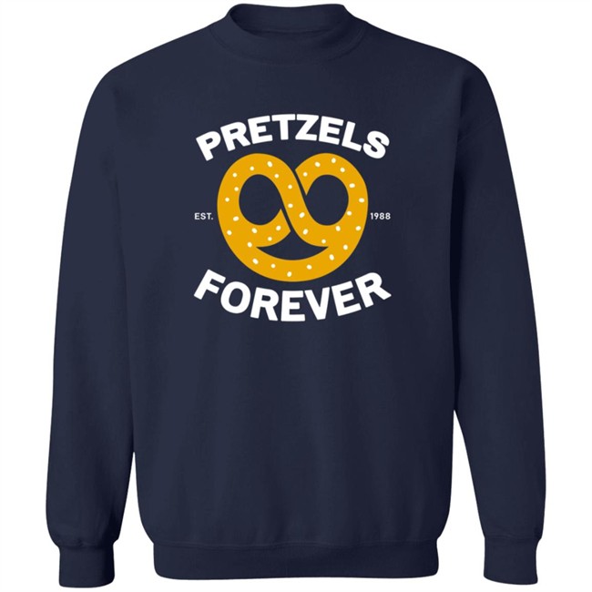 AuntieAnne's Artist Shop Classify Pretzels Forever T Shirt AuntieAnne's Artist Shop Classify Pretzels Forever T Shirt