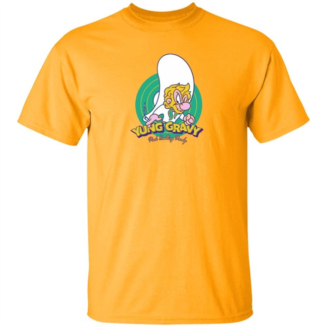 Yung Gravy Merch Yosemite Gram Yellow Tee Shirt