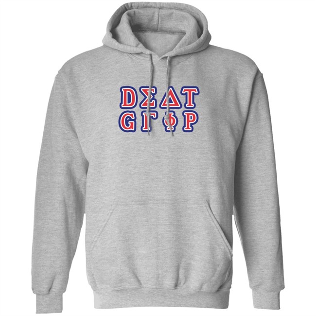 Death Grips Merch College Heather Grey Pullover Hoodie