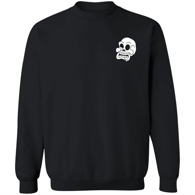 Toxic Skulls Club NFT Merch Logo T Shirt Black Toxic Skulls Club NFT Merch Logo T Shirt Black