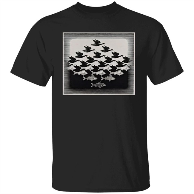 Escher's Sky And Water Shirt Debora Gregori Harry