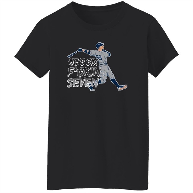 He's Six Fuckin Seven Aaron Boone Shirt The Short Porch Barstool Sports He's Six Fuckin Seven Aaron Boone Shirt The Short Porch Barstool Sports