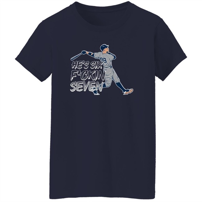 He's Six Fuckin Seven Aaron Boone Shirt The Short Porch Barstool Sports He's Six Fuckin Seven Aaron Boone Shirt The Short Porch Barstool Sports