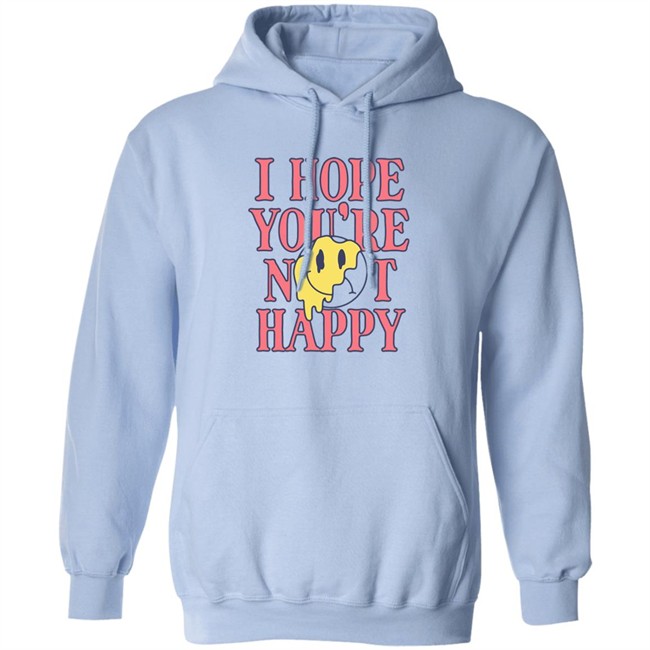 Ashe Merch Hope You're Not Happy Long Sleeve T Shirt Light Blue Ashemusic Ashe Merch Hope You're Not Happy Long Sleeve T Shirt Light Blue Ashemusic