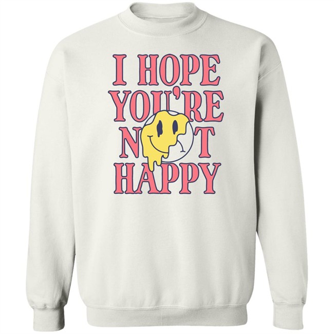 Ashe Merch Hope You're Not Happy Long Sleeve T Shirt Light Blue Ashemusic Ashe Merch Hope You're Not Happy Long Sleeve T Shirt Light Blue Ashemusic