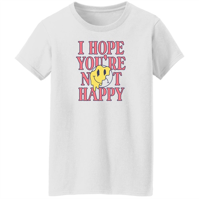 Ashe Merch Hope You're Not Happy Long Sleeve T Shirt Light Blue Ashemusic Ashe Merch Hope You're Not Happy Long Sleeve T Shirt Light Blue Ashemusic