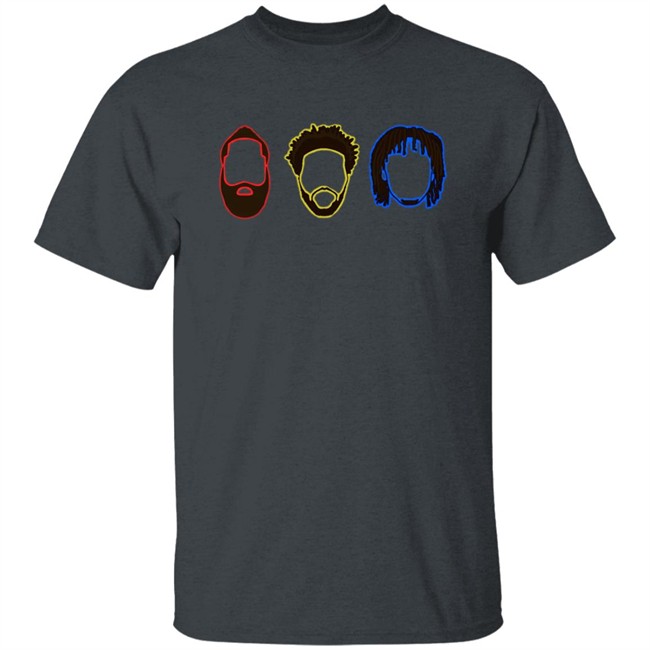 Philadelphia Sixers Big 3 76Er's Embiid Harden Maxey Shirt