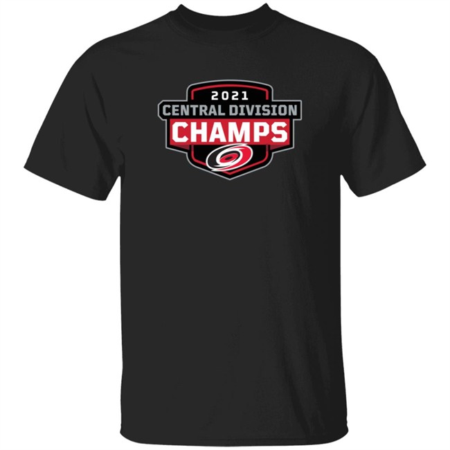 Carolina Hurricanes 2021 Central Division Champs Shirt