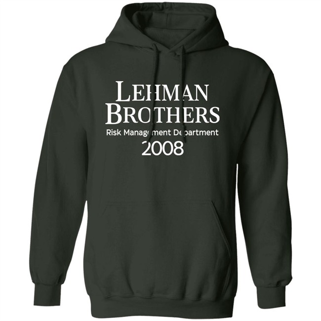 Lehman Brothers Risk Management Department 2008 T Shirt Wall Street Supply Merch Rennyzucker Lehman Brothers Risk Management Department 2008 T Shirt Wall Street Supply Merch Rennyzucker