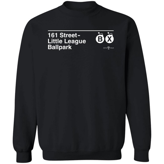 161 Street Little League Ballpark T Shirt Rotowear Merch 161 Street Little League Ballpark T Shirt Rotowear Merch