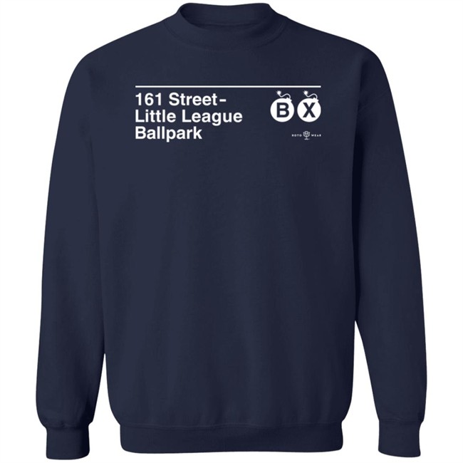 161 Street Little League Ballpark T Shirt Rotowear Merch 161 Street Little League Ballpark T Shirt Rotowear Merch