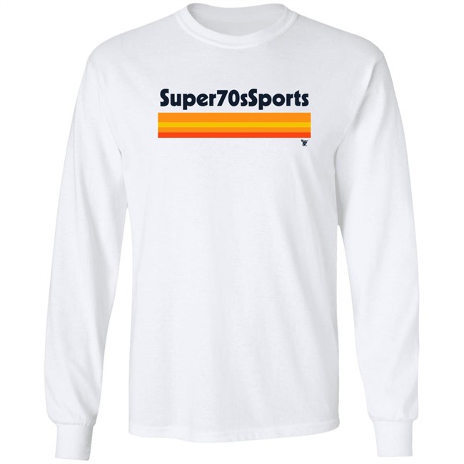 S7S Striped Logo Shirt Super 70s Sports Store S7S Striped Logo Shirt Super 70s Sports Store