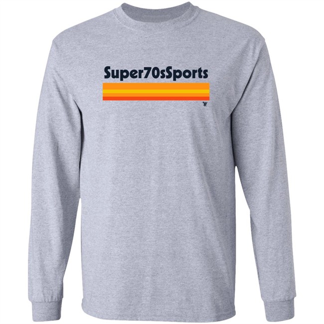 S7S Striped Logo Shirt Super 70s Sports Store S7S Striped Logo Shirt Super 70s Sports Store