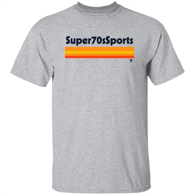 S7S Striped Logo Shirt Super 70s Sports Store S7S Striped Logo Shirt Super 70s Sports Store