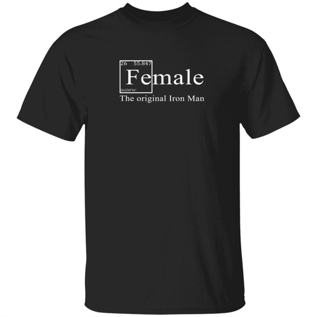 Female The Original Iron Man T Shirt