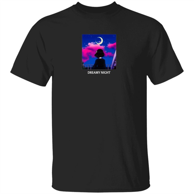 Lilypichu Merch Dreamy Night T Shirt