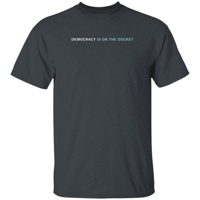 Democracy Docket Merch Democracy Is On The Docket Crewneck Sweatshirt Democracy Docket Merch Democracy Is On The Docket Crewneck Sweatshirt