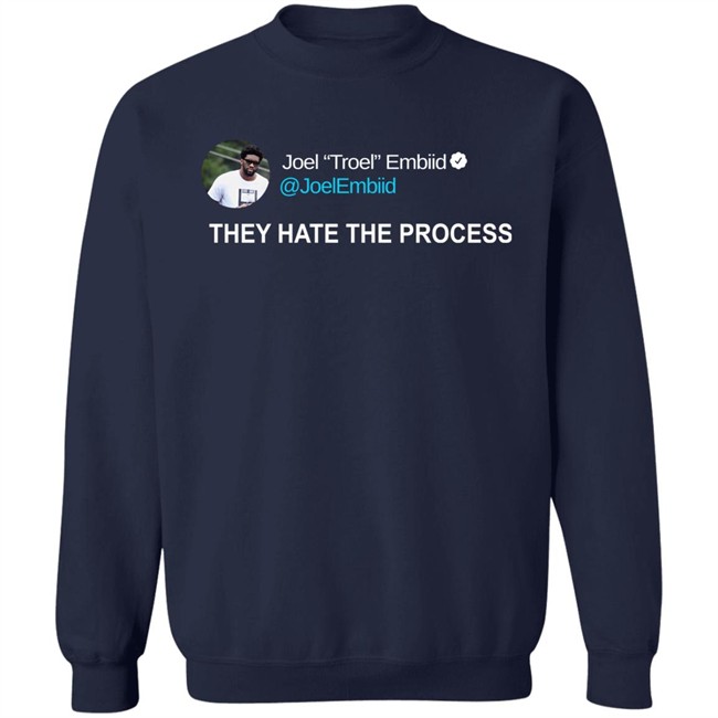 Joel Troel Embiid They Hate The Process Shirt Brooklyn Vaughan Joel Troel Embiid They Hate The Process Shirt Brooklyn Vaughan