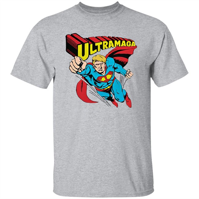 Brand New Trump Superman Ultra Maga T Shirt Kamvtv