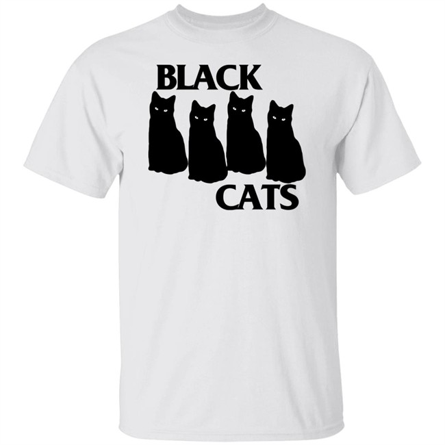 Black Cats Black Flag Kitty Tribute Shirt Jun Station Seventeen