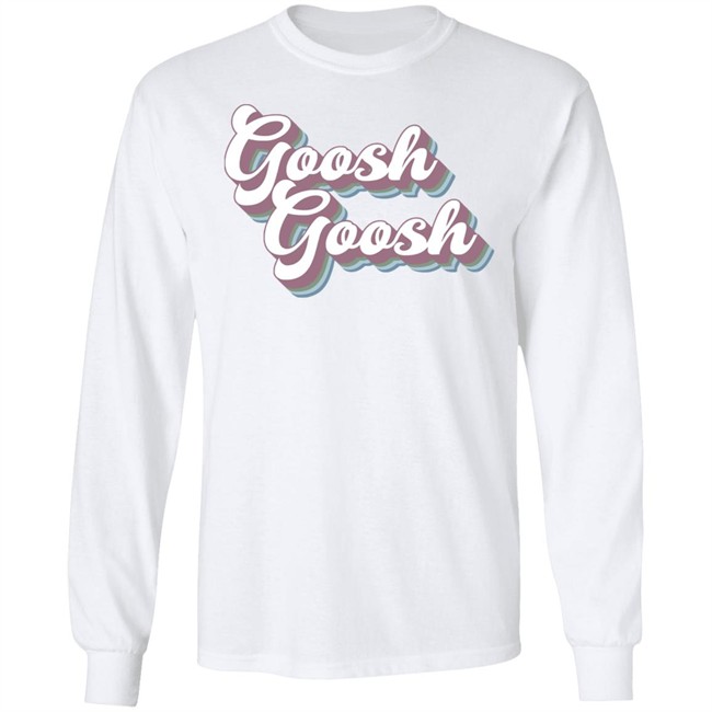 Maia Knight Merch Goosh Goosh White Crewneck Sweatshirt Maia Knight Merch Goosh Goosh White Crewneck Sweatshirt