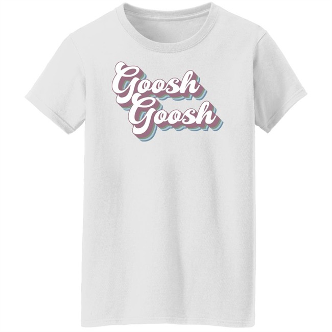 Maia Knight Merch Goosh Goosh White Crewneck Sweatshirt Maia Knight Merch Goosh Goosh White Crewneck Sweatshirt