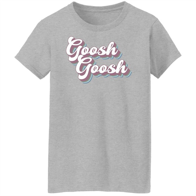Maia Knight Merch Goosh Goosh White Crewneck Sweatshirt Maia Knight Merch Goosh Goosh White Crewneck Sweatshirt