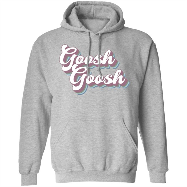 Maia Knight Merch Goosh Goosh White Crewneck Sweatshirt Maia Knight Merch Goosh Goosh White Crewneck Sweatshirt
