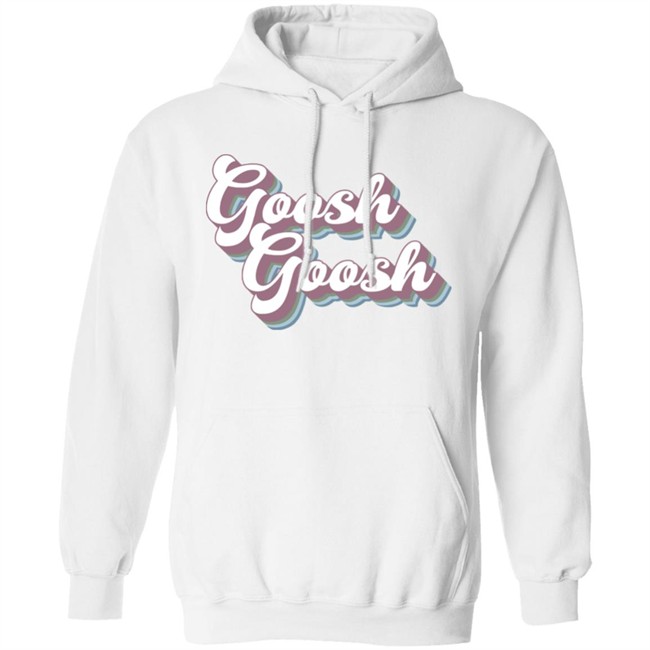 Maia Knight Merch Goosh Goosh White Crewneck Sweatshirt Maia Knight Merch Goosh Goosh White Crewneck Sweatshirt