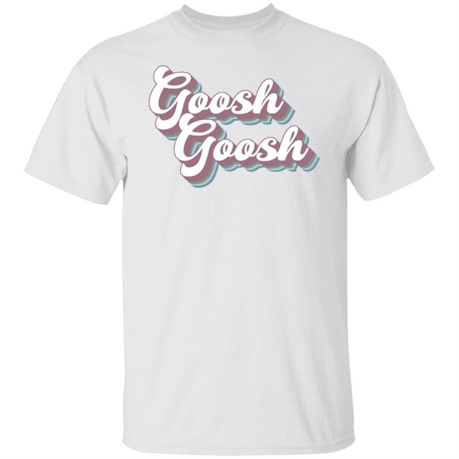 Maia Knight Merch Goosh Goosh White Crewneck Sweatshirt Maia Knight Merch Goosh Goosh White Crewneck Sweatshirt