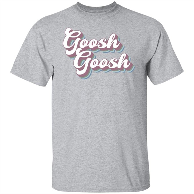Maia Knight Merch Goosh Goosh White Crewneck Sweatshirt Maia Knight Merch Goosh Goosh White Crewneck Sweatshirt